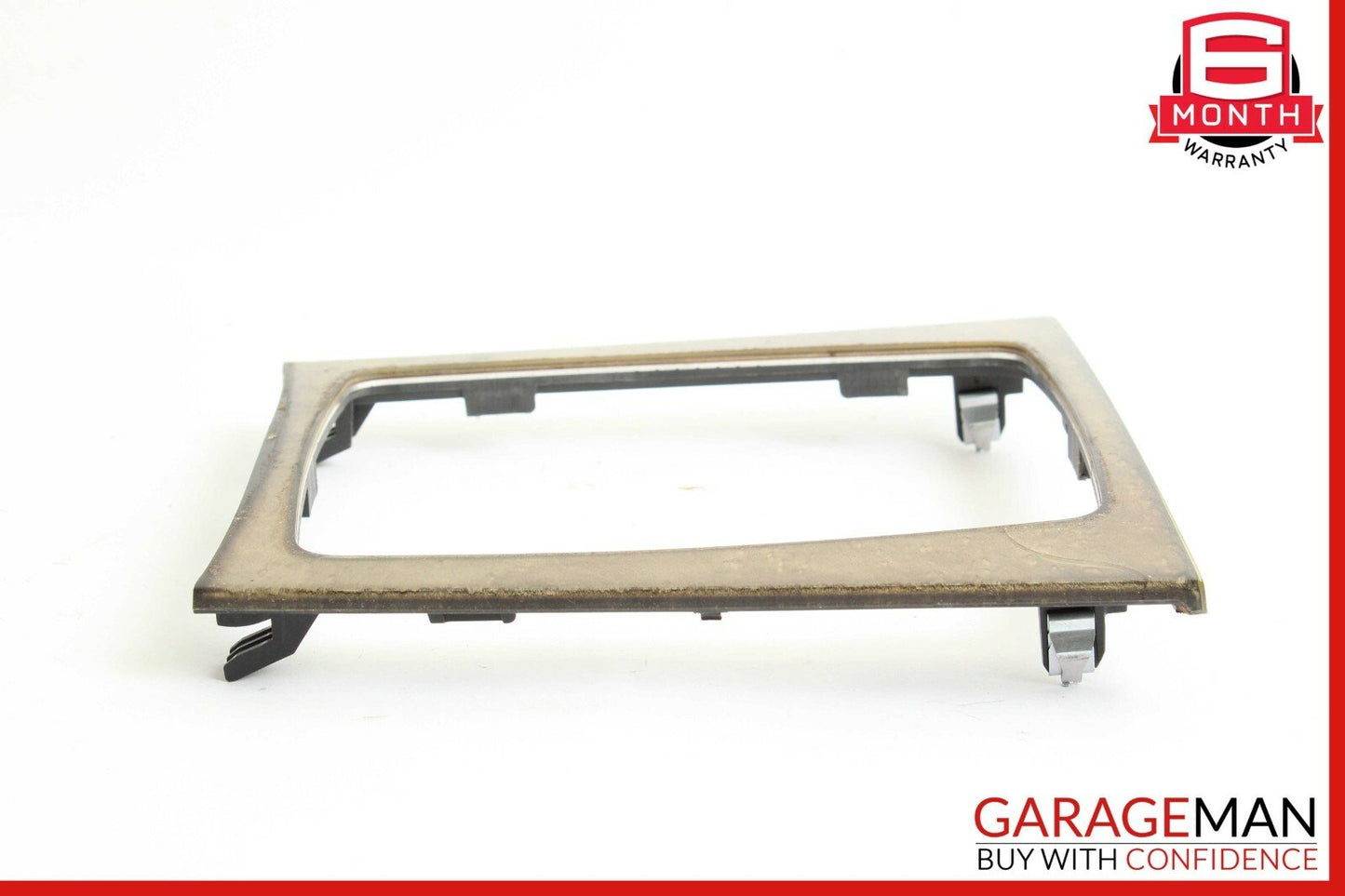 08-11 Mercedes W204 C350 Center Console Gear Shifter Trim Cover Panel Bezel Wood