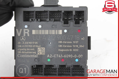 08-18 Mercedes W212 E350 Front Right Passenger Side Door Control Module Unit OEM