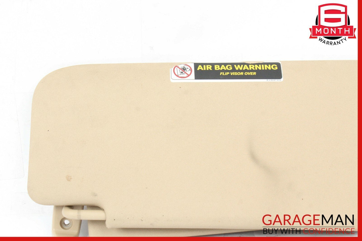 06-12 Mercedes GL450 GL550 ML450 Front Left Sun Visor Sunvisor Shade Brown