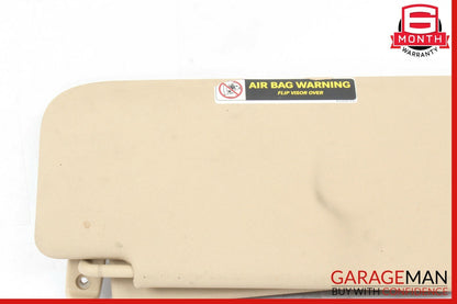 06-12 Mercedes GL450 GL550 ML450 Front Left Sun Visor Sunvisor Shade Brown