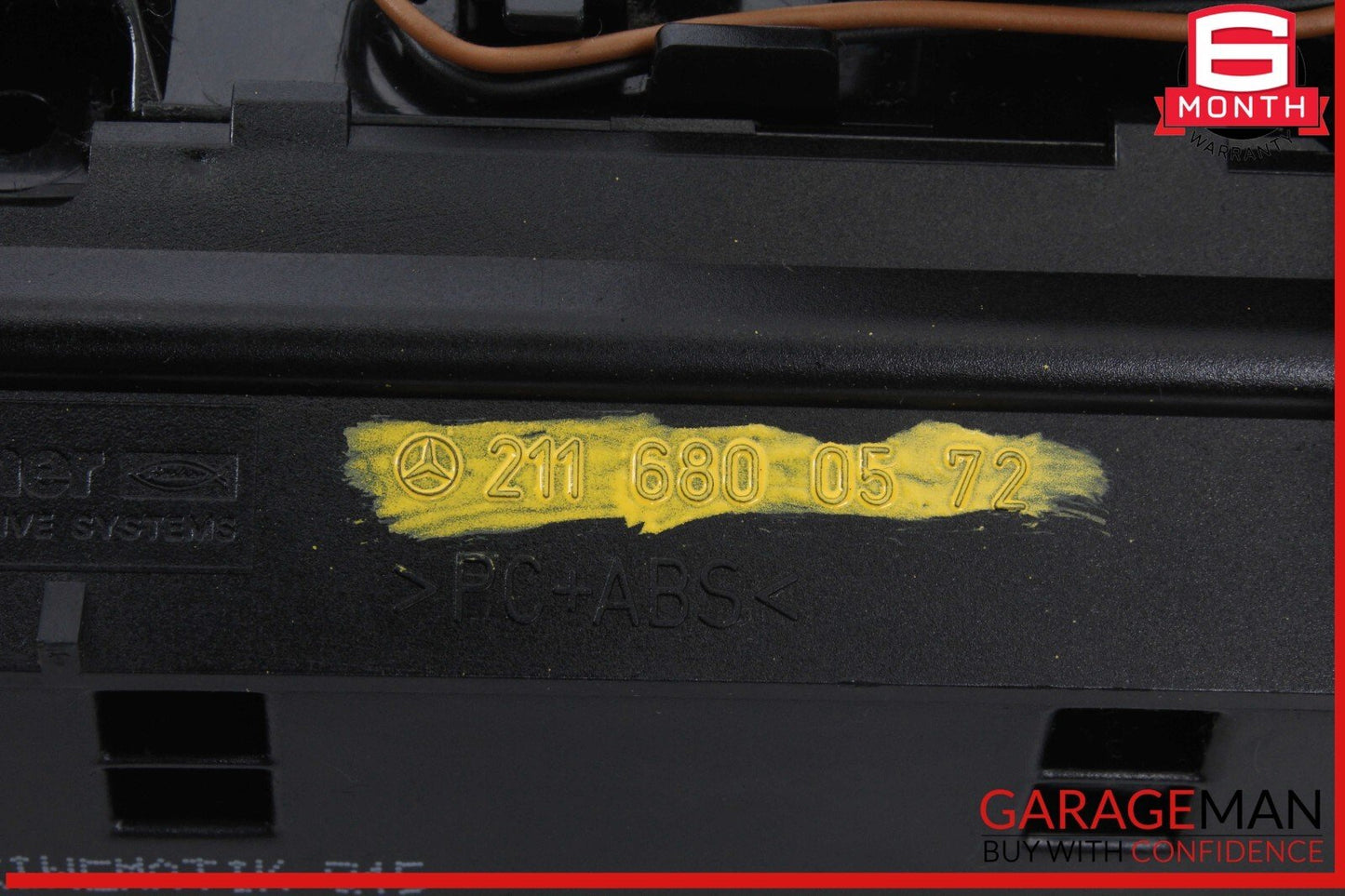 03-06 Mercedes W211 E55 AMG Center Console Control Switch Panel OEM