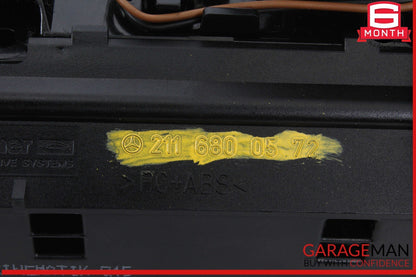 03-06 Mercedes W211 E55 AMG Center Console Control Switch Panel OEM