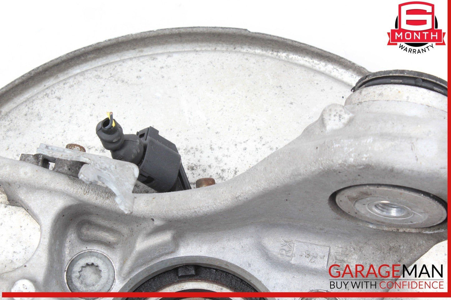 14-17 Audi SQ5 Rear Right Passenger Side Spindle Knuckle Wheel Hub w/ Rotor Disc