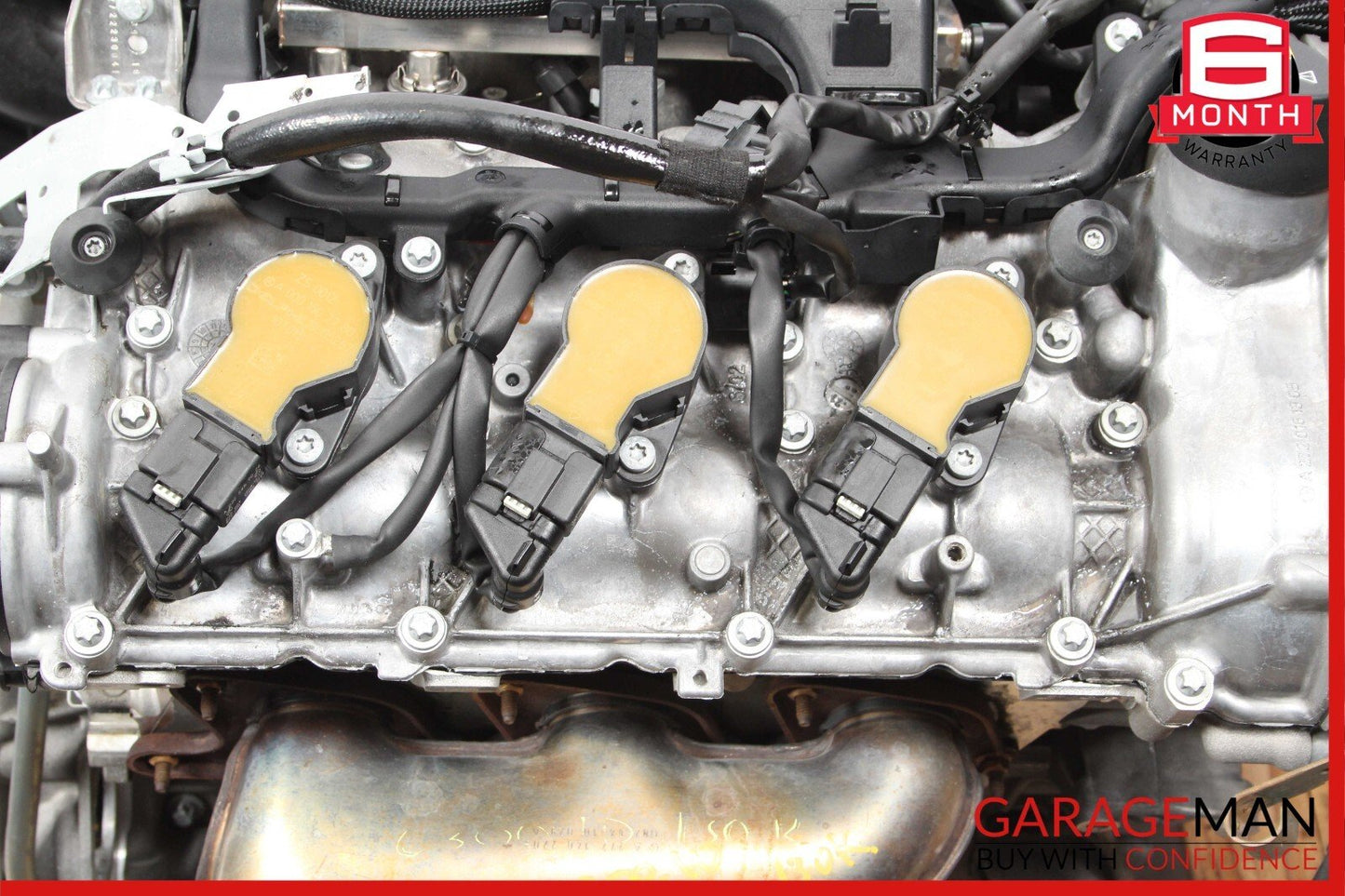 08-11 Mercedes W204 C300 Engine Motor Block Assembly 3.0L V6 M272 RWD 130k