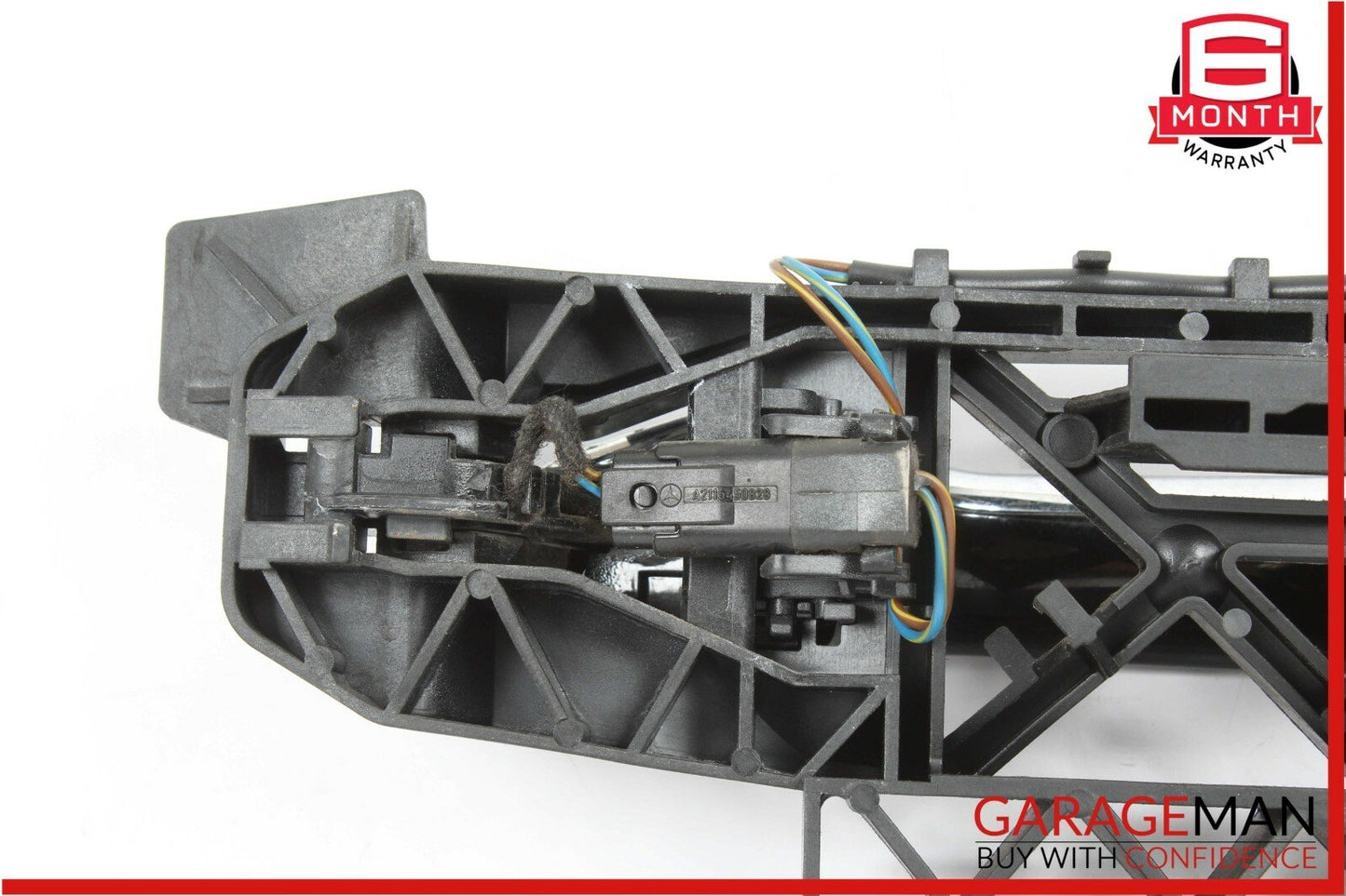 07-13 Mercedes W221 S63 AMG Rear Right Exterior Door Handle Keyless Go Black OEM