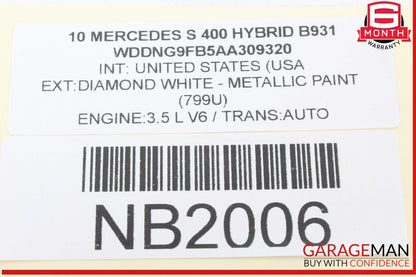 07-13 Mercedes W221 S400 Hybrid Cluster Control Switch 2218215451 OEM