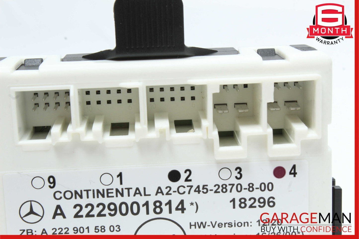 15-18 Mercedes W205 C300 C400 Rear Left Driver Side Door Control Module Unit