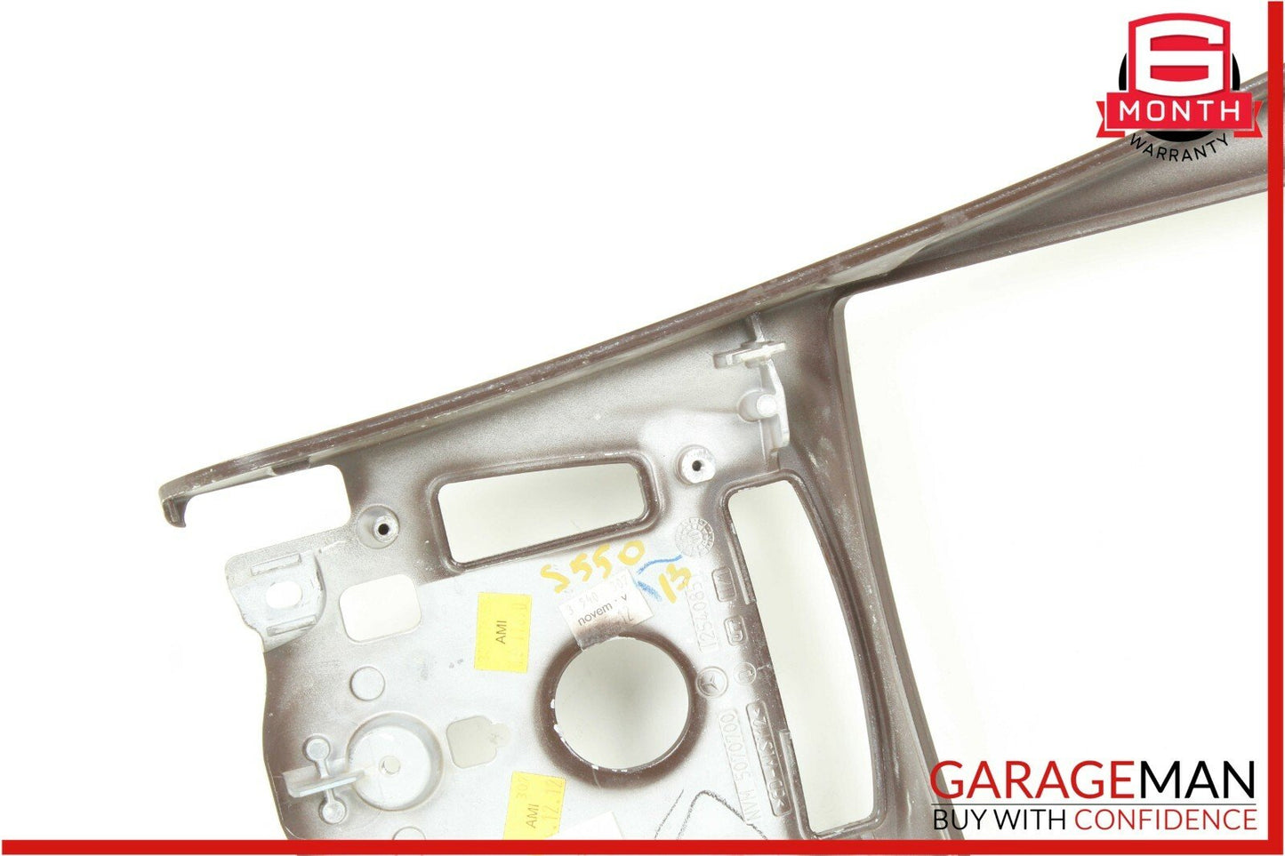 10-13 Mercedes W221 S550 S65 AMG Center Console Multi Function Switch Trim Bezel