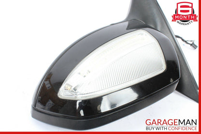 08-09 Mercedes W204 C350 C63 AMG Front Left Side Mirror Rear View Door Black