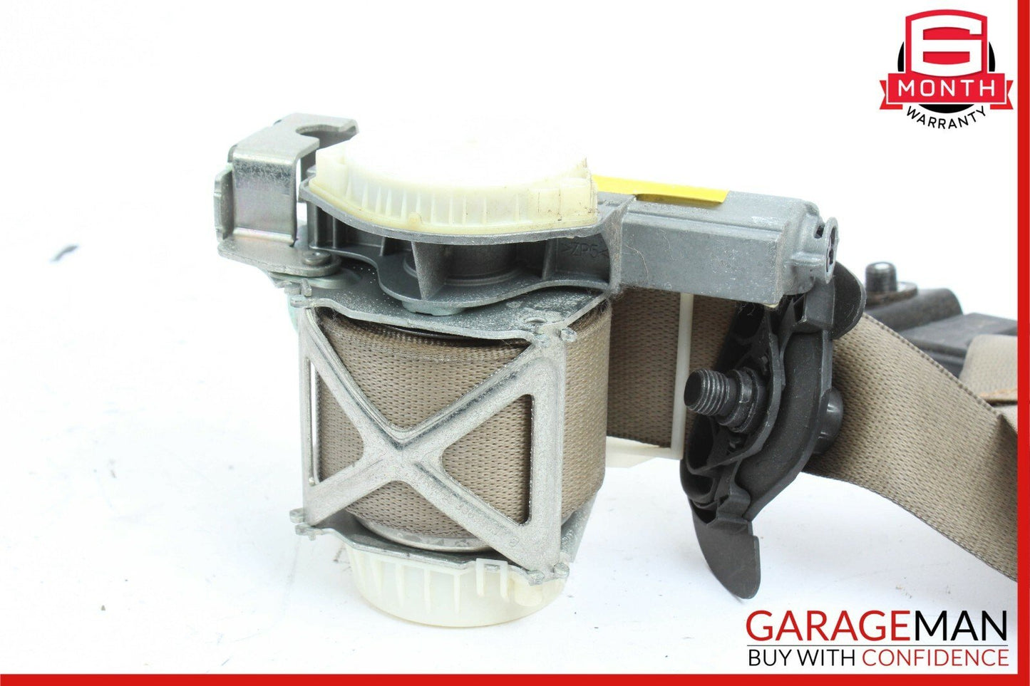08-14 Mercedes W204 C300 C63 AMG Front Right Seatbelt Seat Belt Retractor Beige