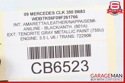 03-08 Mercedes X164 GL450 E350 ML550 Sirius Satellite Radio Receiver Module Unit