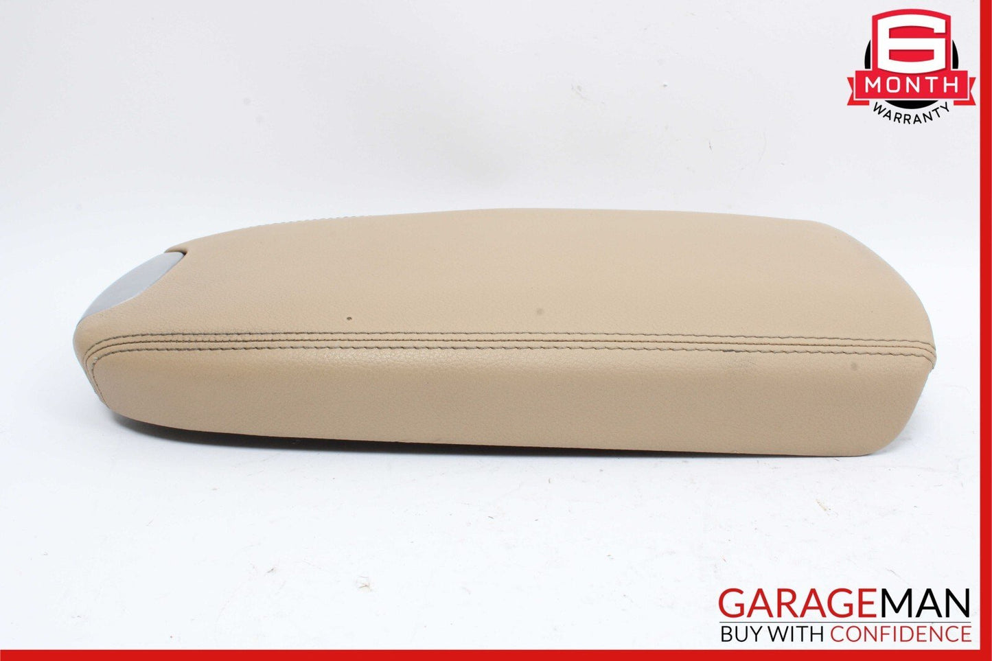 06-12 Mercedes X164 GL450 Front Center Console Arm Rest Storage Door Lid Brown