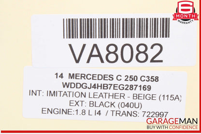 08-20 Mercedes W204 C250 GLK350 Headlight Fog Light Switch Control Module OEM