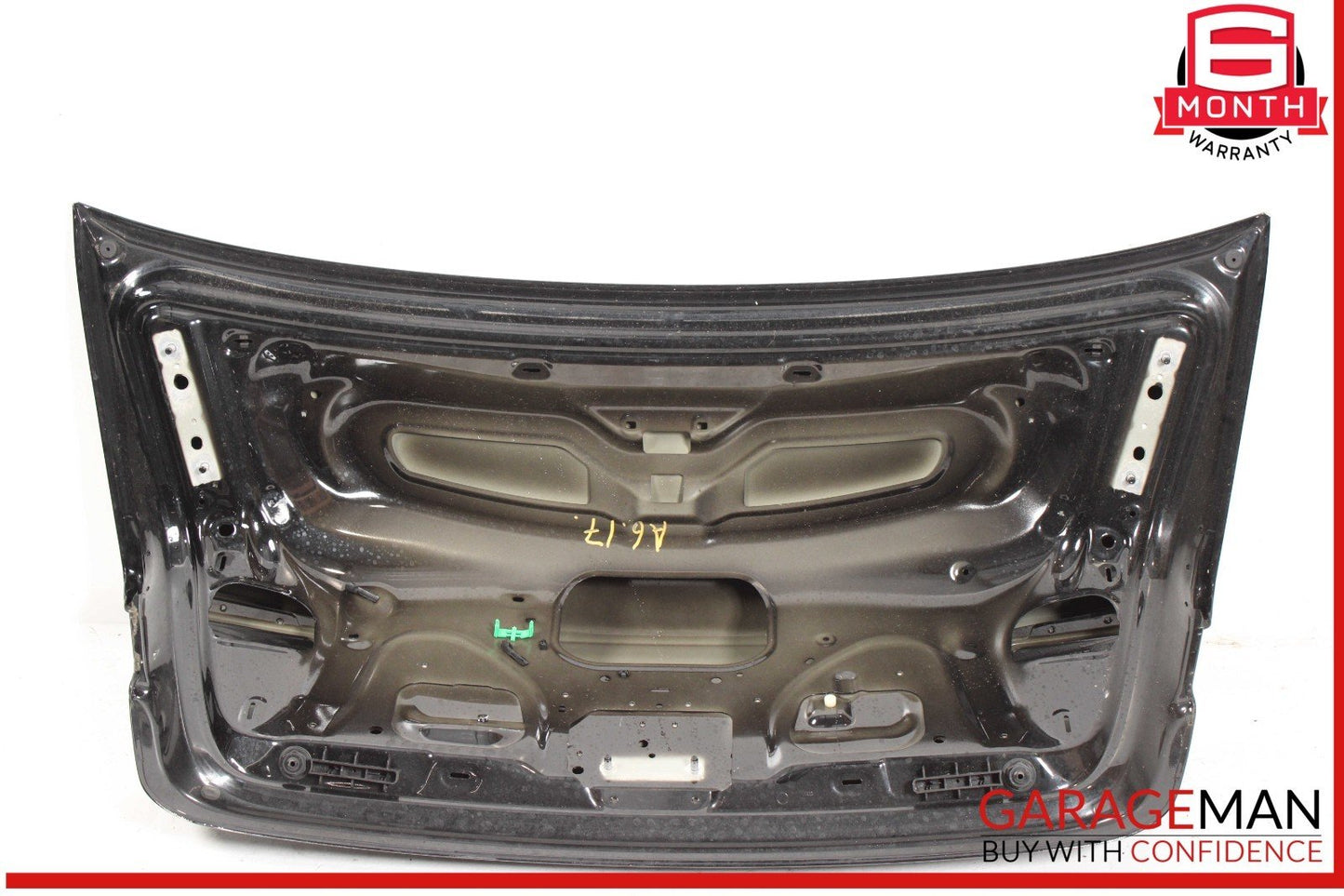 12-18 Audi A6 S6 Trunk Lid Panel Assembly Black OEM