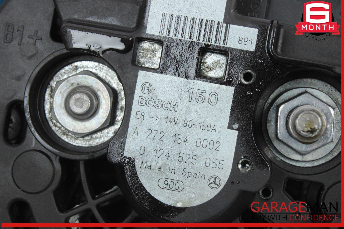 06-11 Mercedes R171 SLK280 C230 Generator Alternator 150 AMP 2721540002 OEM
