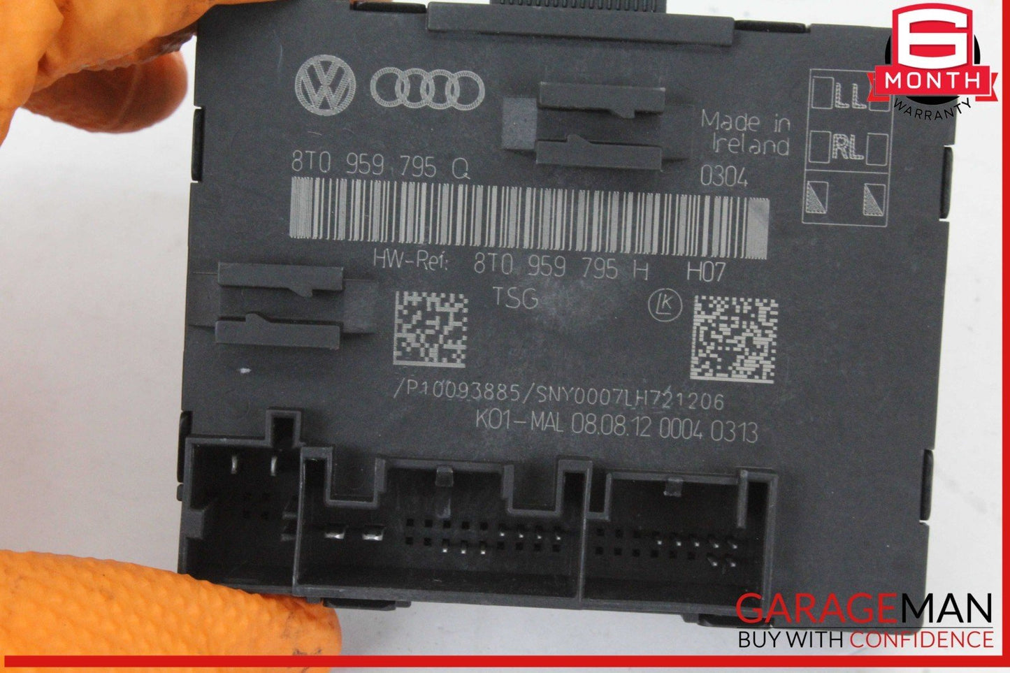 13-16 Audi A4 S4 Rear Left or Right Side Door Control Module Unit 8T0959795Q OEM