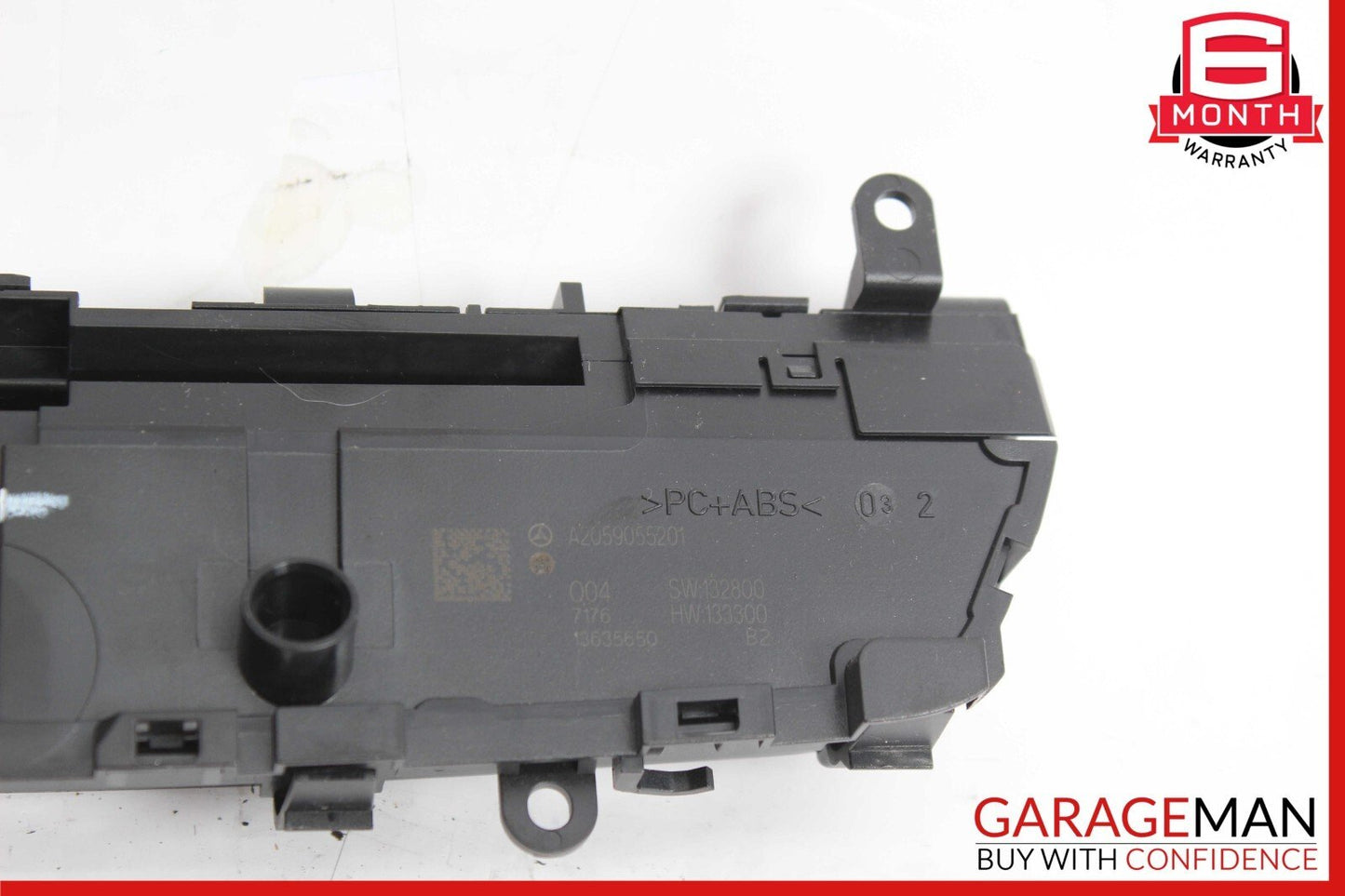 15-19 Mercedes W205 C350e C400 Media Center Dashboard Hazard Control Switch OEM