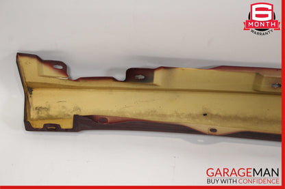 06-13 Mercedes W251 R350 R500 Left Driver Side Rocker Skirt Molding Panel Red