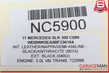 03-12 Mercedes R171 SLK300 SLK280 Front Right Side Window Regulator Motor OEM