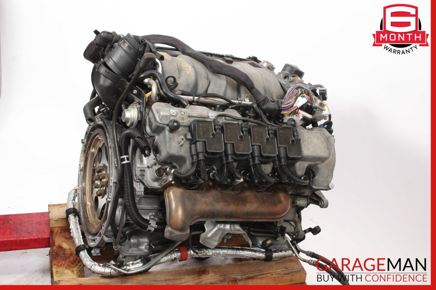 03-06 Mercedes R230 SL500 5.0L V8 Complete Engine Motor Block Assembly OEM 195k