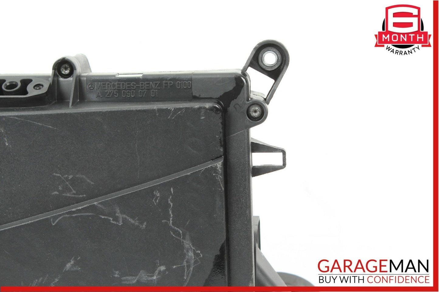03-08 Mercedes R230 SL600 S600 Air Intake Cleaner Box Right Passenger 2750900701