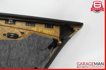 12-14 Mercedes W218 CLS550 Rear Left Side Interior Door Panel Cover Assy Black