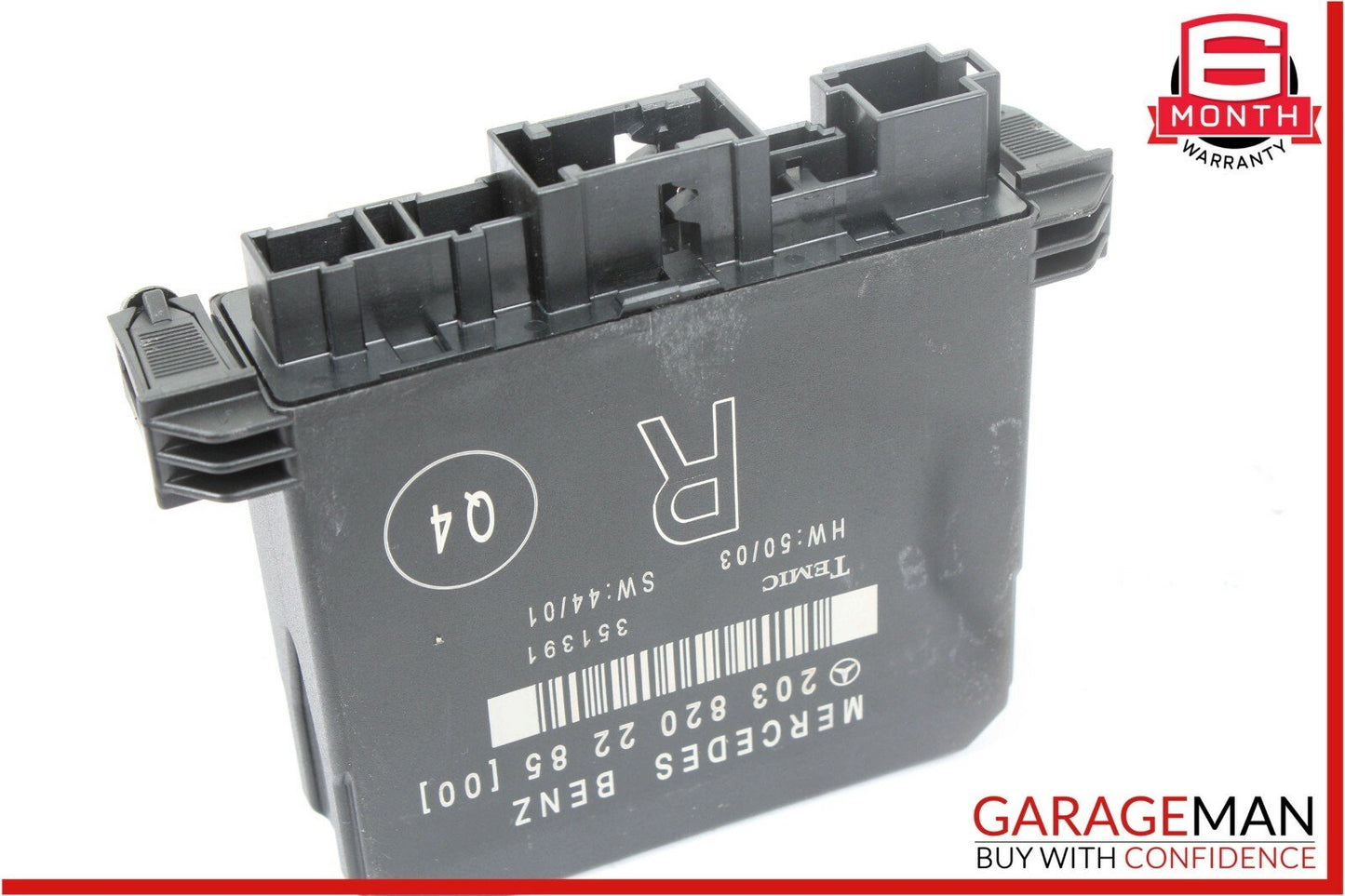 01-07 Mercedes W203 C240 C320 Rear Right Door Control Module OEM