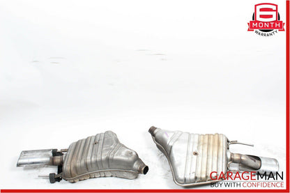 07-09 Mercedes W221 S550 AMG Sport Rear Right & Left Exhaust Muffler Tips Set