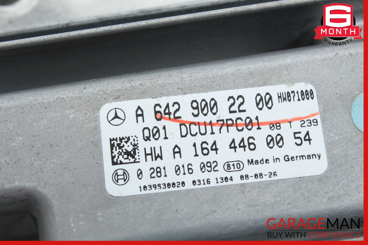 07-13 Mercedes X164 GL320 Diesel Exhaust Gas Aftertreatment Control Unit OEM