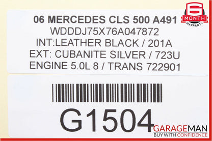 03-11 Mercedes W219 CLS500 E320 E350 BCM BCU Body Computer Control Module OEM