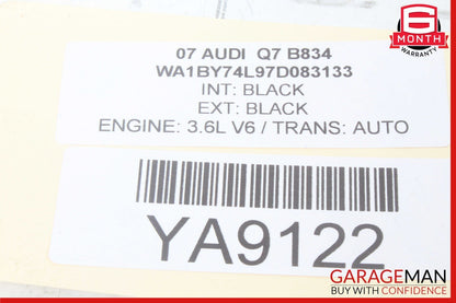 07-09 Audi Q7 4L CD Disc Changer Receiver Unit 4L0035110 OEM