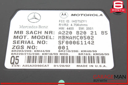 00-06 Mercedes W163 ML320 ML500 E55 AMG Voice Command Control Module Unit