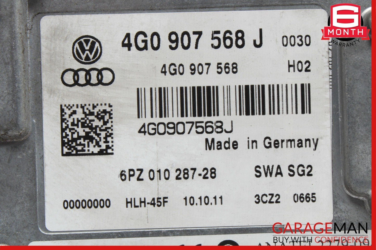 11-17 Audi A7 Front Right Side Blind Spot Sensor Control Module Unit OEM