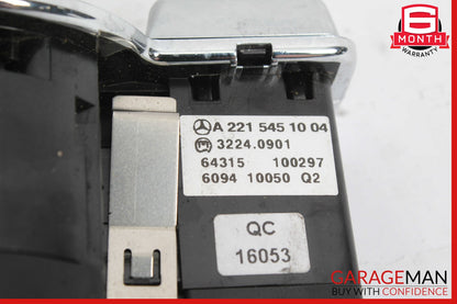 07-13 Mercedes W221 S550 S63 AMG CL550 Headlight Switch Control 2215451804 OEM