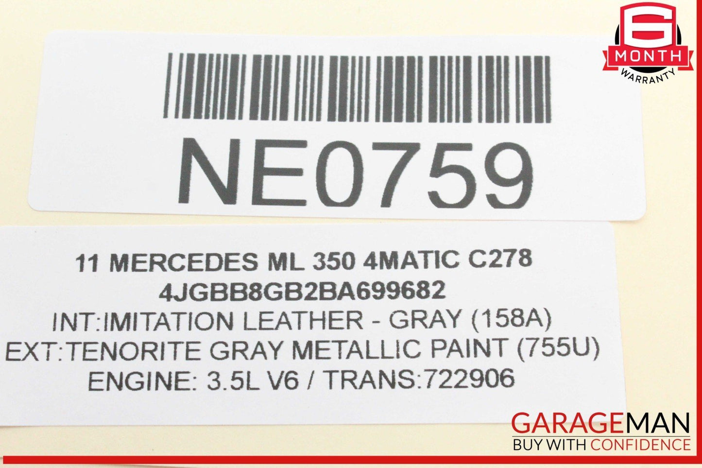 05-13 Mercedes W164 ML350 4MATIC SLK350 Thermostat Housing 2722000515 OEM