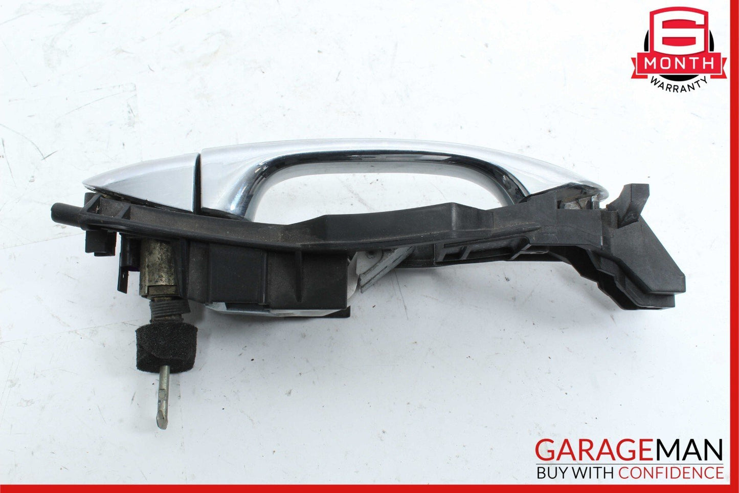 03-09 Mercedes W209 CLK350 Front Left Side Exterior Door Handle Tellurium Silver