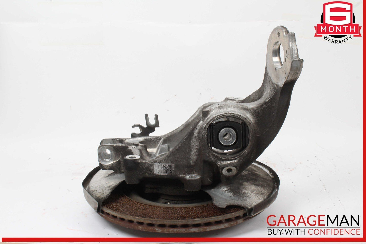 12-18 Audi A7 Rear Right Passenger Side Spindle Knuckle Wheel Hub w/ Rotor Disc