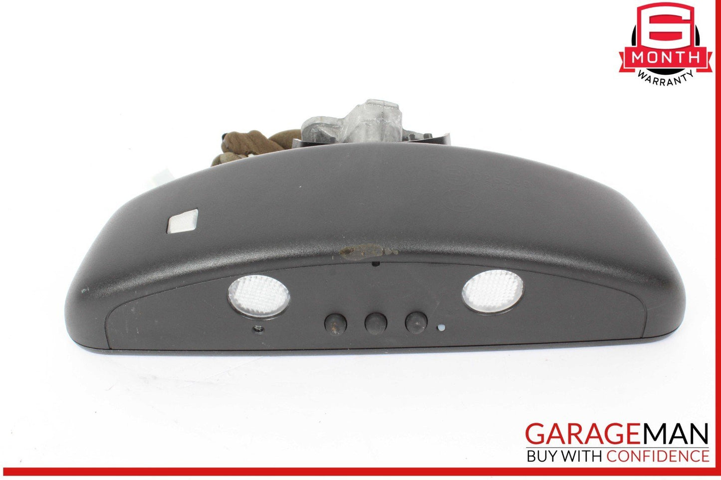 08-14 Mercedes W204 C250 C300 C63 AMG Top Upper Rear View Mirror Black OEM