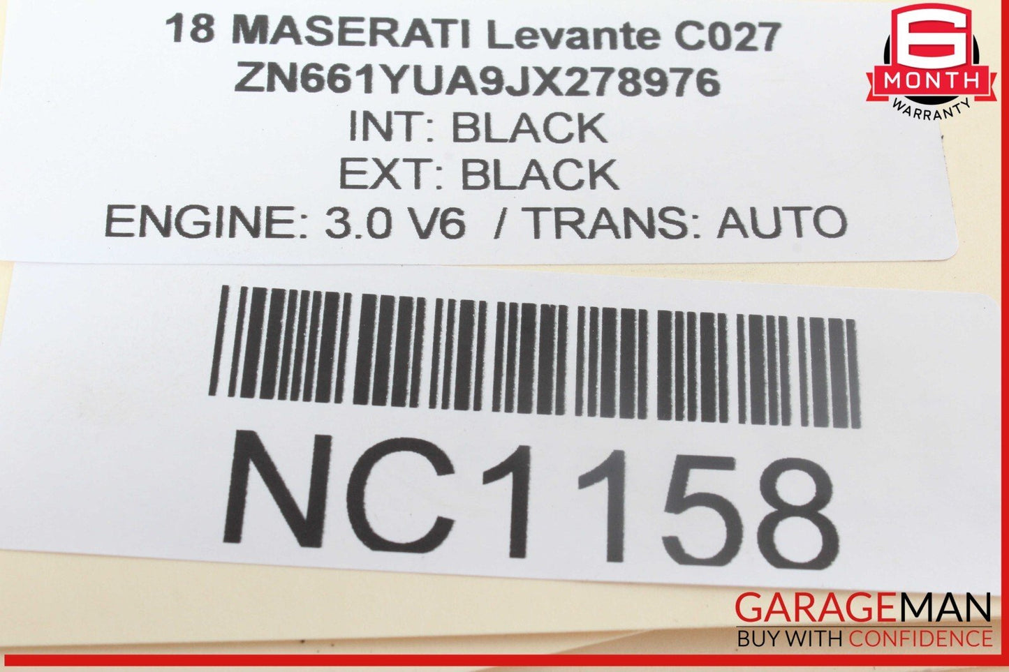 17-20 Maserati Levante M161 Rear Left Driver Side Door Lock Latch Actuator OEM