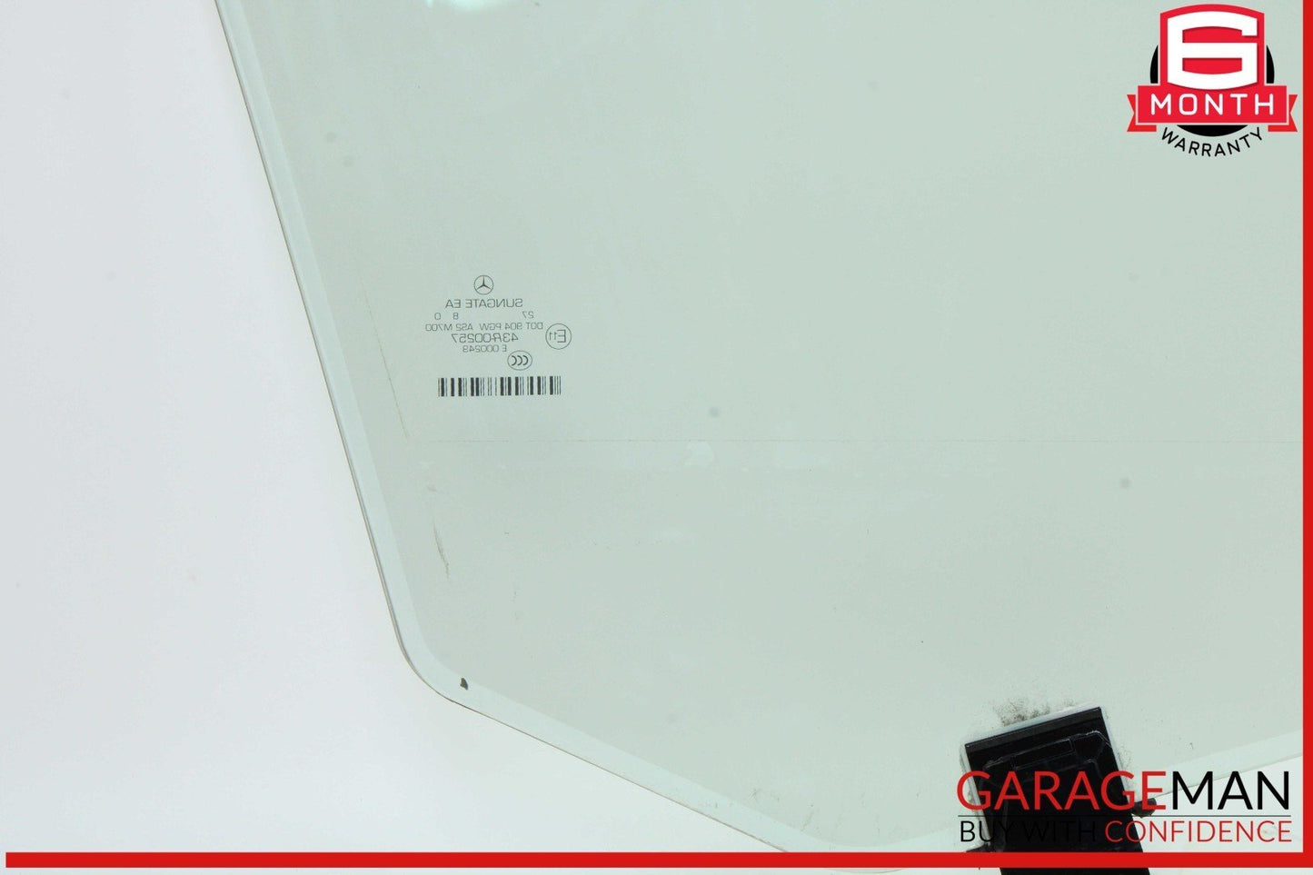 07-13 Mercedes W221 S400 S550 S600 Front Left Driver Side Door Window Glass OEM