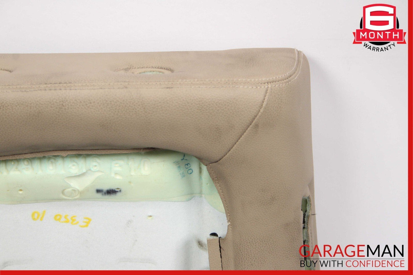 10-16 Mercedes W212 E400 E350 Front Right Passenger Seat Cushion Top Upper Beige