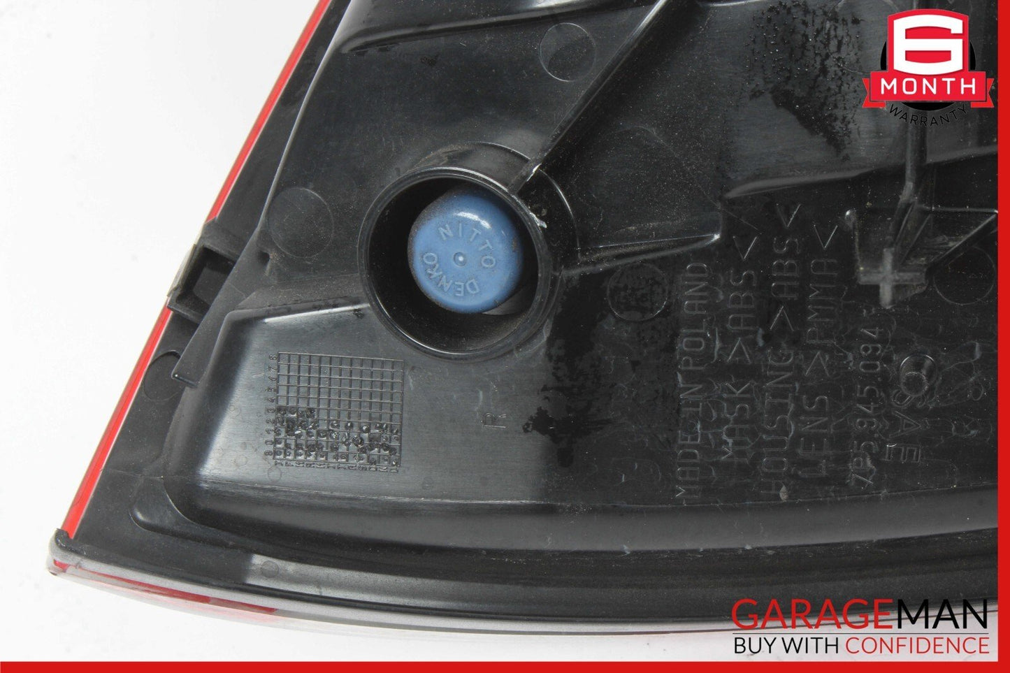 11-14 Porsche Cayenne 958 Hybrid S Rear Right Side Inner Tail Light Lamp OEM