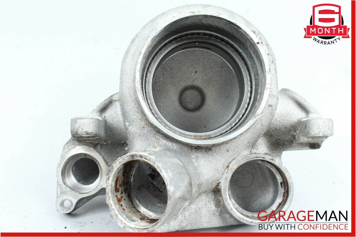 10-15 Porsche Panamera 970 Engine Coolant Thermostat Housing Assembly OEM