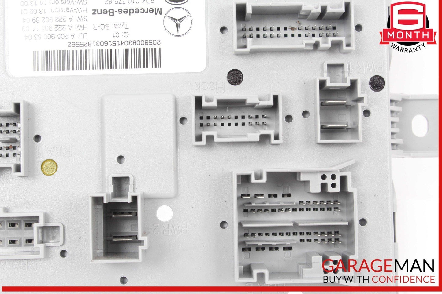 15-18 Mercedes W205 C300 C400 C350e Rear Trunk SAM Control Module Unit OEM