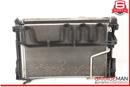 08-17 Mercedes E350 C350 E400 Engine Cooling Radiator AC A/C Air Condenser Assy