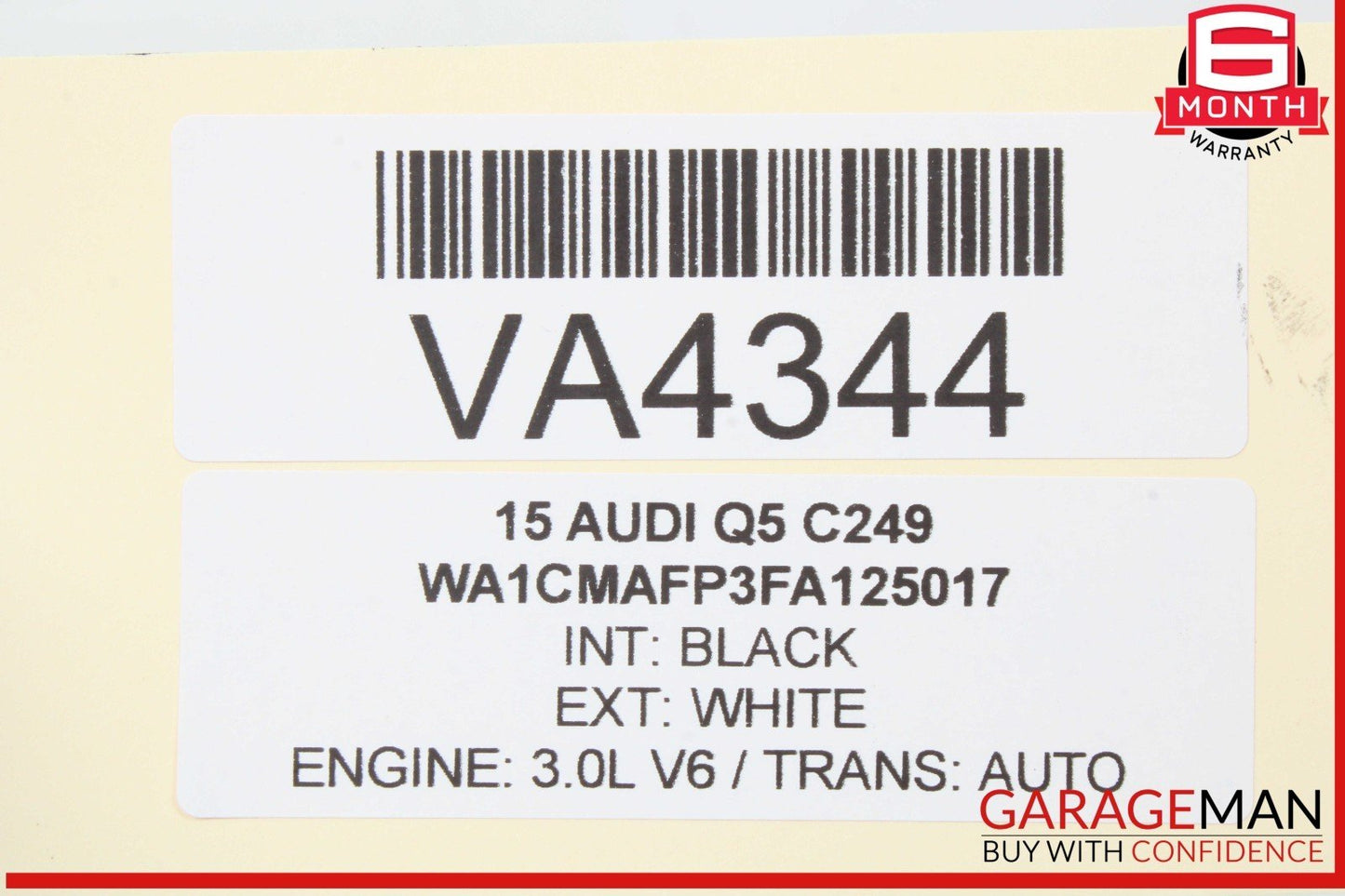 09-17 Audi Q5 Front Left Driver Side Window Regulator Motor 8K0959801B OEM