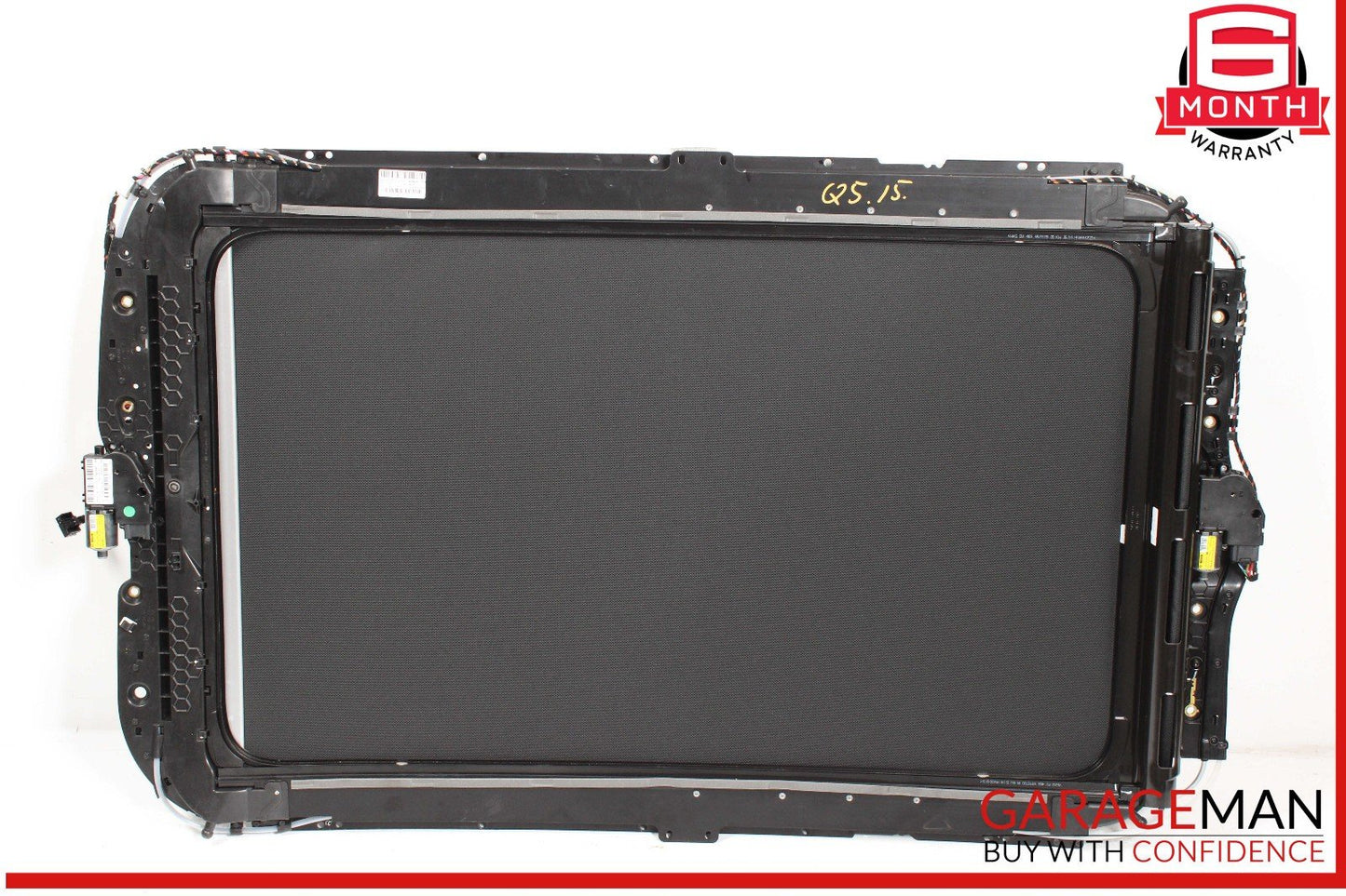 09-17 Audi Q5 Panoramic Sunroof Window Glass Assembly OEM