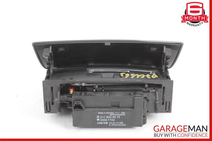 03-11 Mercedes W219 CLS63 AMG E350 Center Ashtray Ash Tray Storage Wood OEM