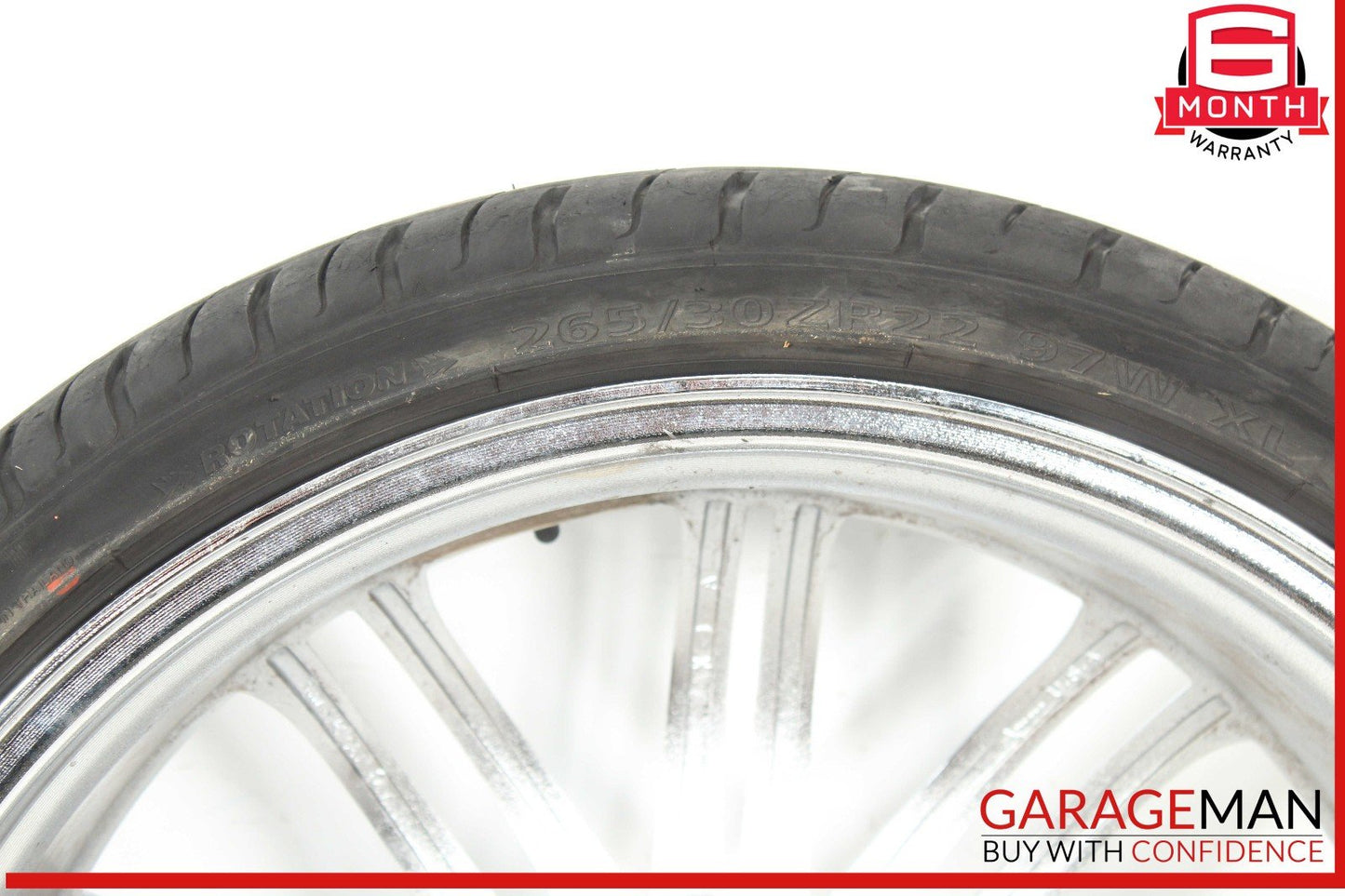03-12 Bentley Continental GTC Wheel Tire Rim 22 x 9 ET25 OEM