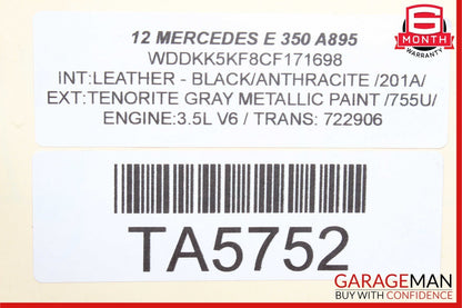12-16 Mercedes E350 SLK350 ML350 GLE350 3.5L V6 Valeo Engine Starter Motor OEM